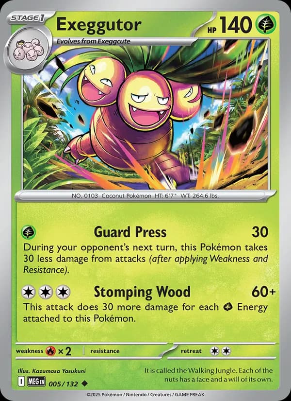 Exeggutor — Mega Evolution, Uncommon