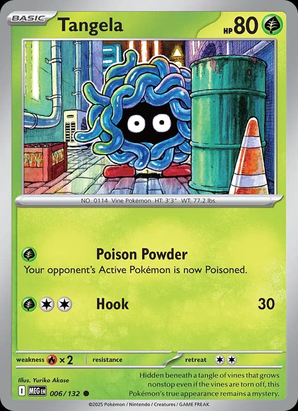 Tangela — Mega Evolution, Common