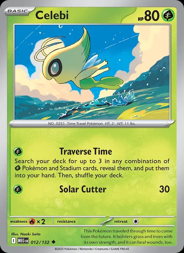 Celebi — Mega Evolution, Uncommon