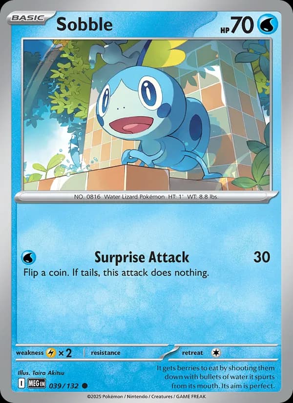 Sobble — Mega Evolution, Common