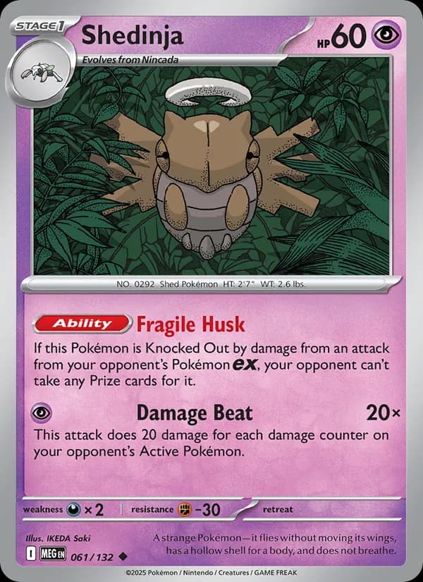 Shedinja — Mega Evolution, Uncommon