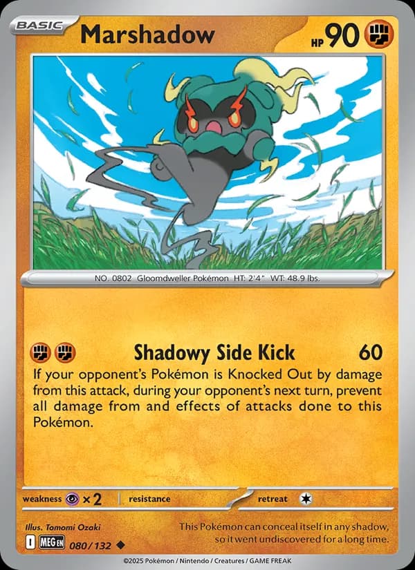 Marshadow — Mega Evolution, Uncommon