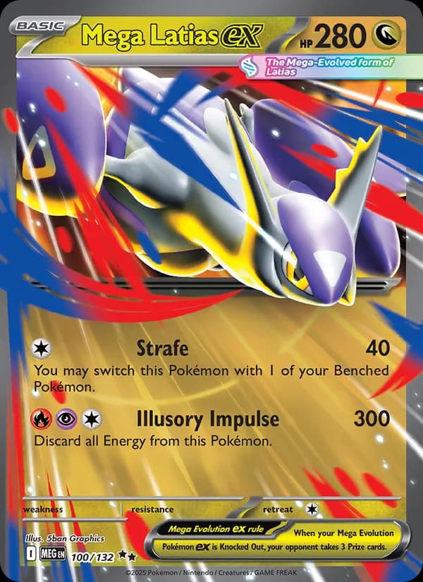 Mega Latias ex — Mega Evolution, Double rare