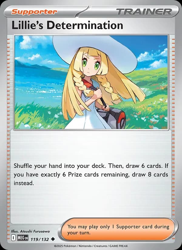 Lillie's Determination — Mega Evolution, Uncommon