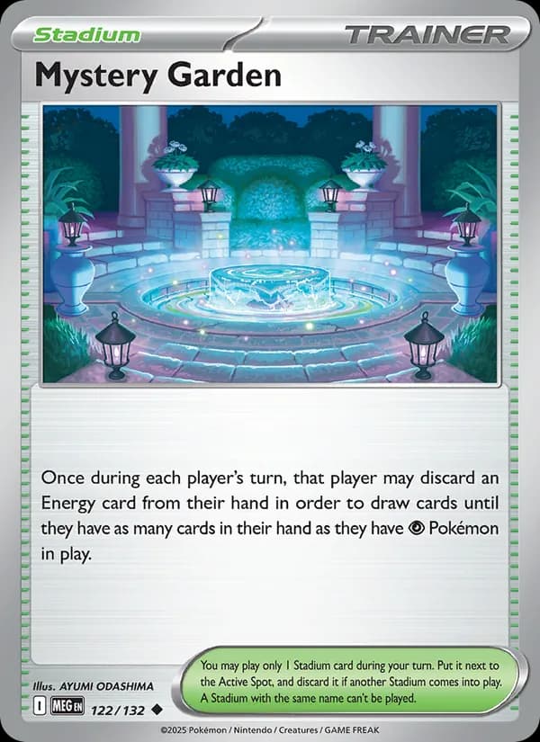 Mystery Garden — Mega Evolution, Uncommon