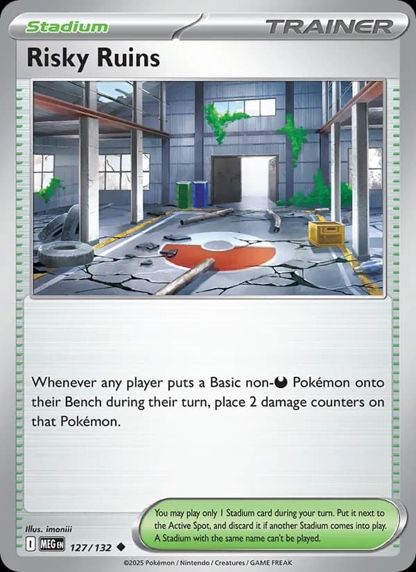 Risky Ruins — Mega Evolution, Uncommon