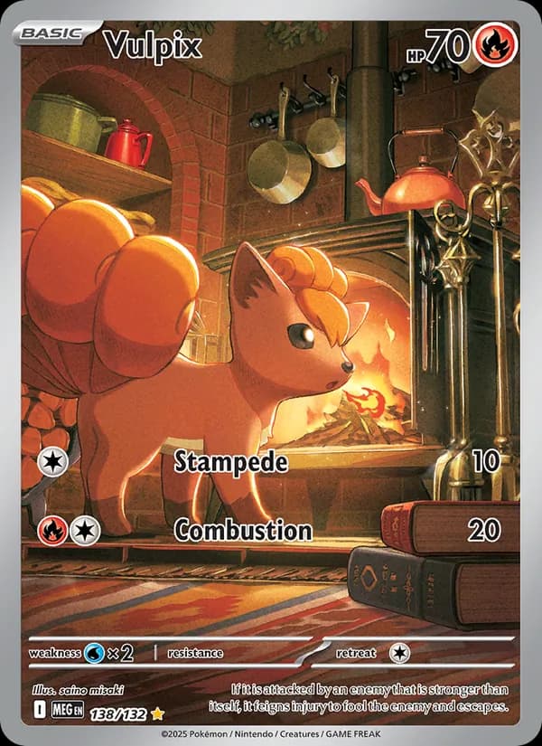 Vulpix — Mega Evolution, Illustration rare