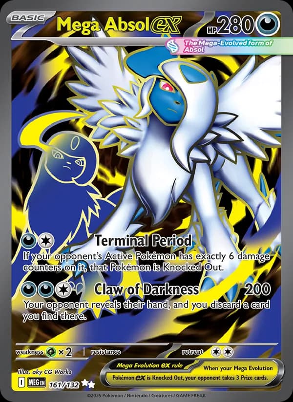 Mega Absol ex — Mega Evolution, Ultra Rare