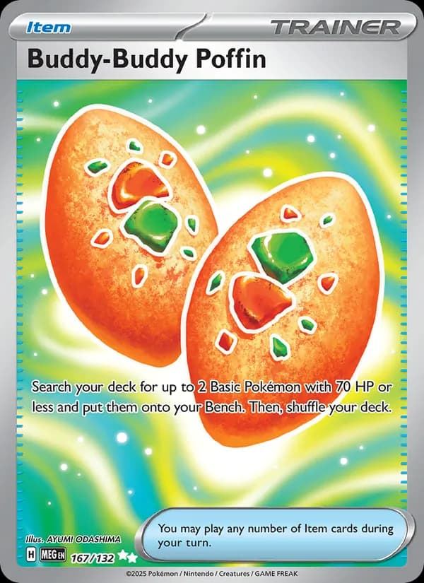Buddy-Buddy Poffin — Mega Evolution, Ultra Rare