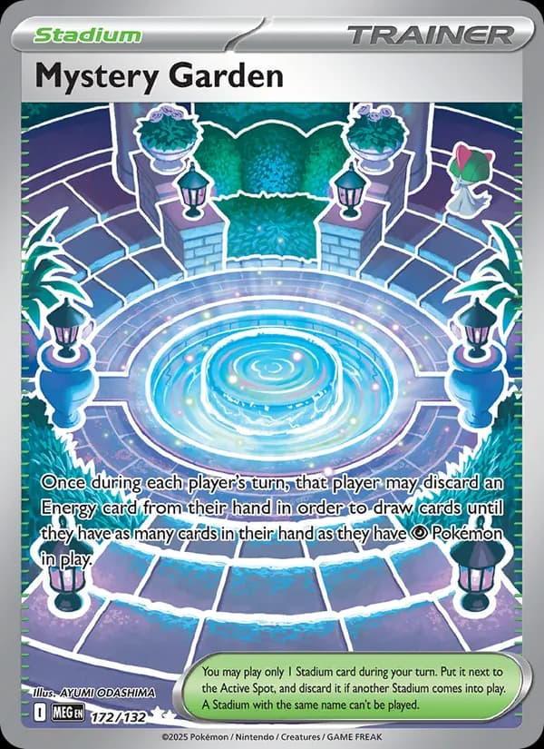 Mystery Garden — Mega Evolution, Ultra Rare