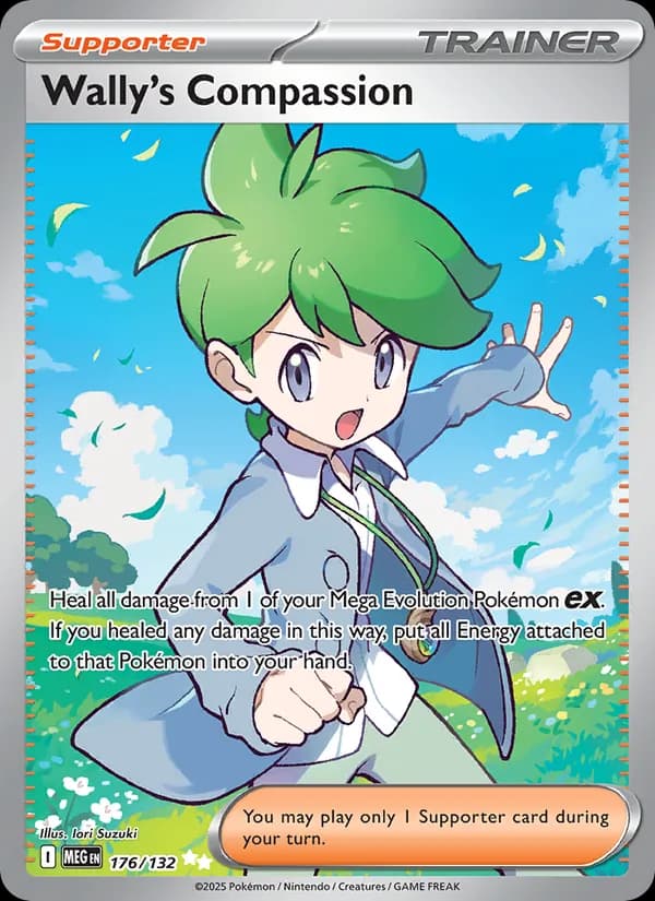 Wally's Compassion — Mega Evolution, Ultra Rare
