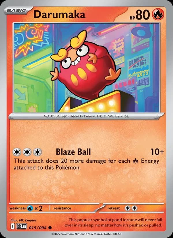 Darumaka — Phantasmal Flames, Common