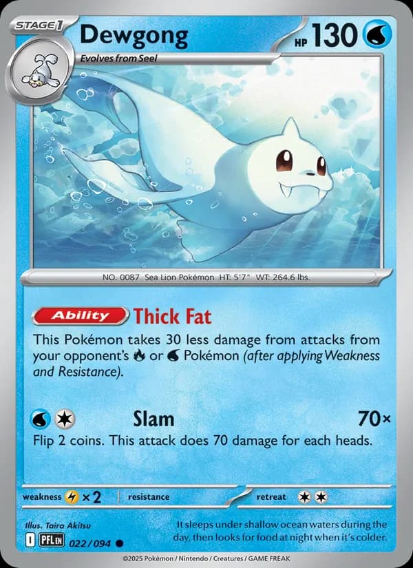 Dewgong — Phantasmal Flames, Common