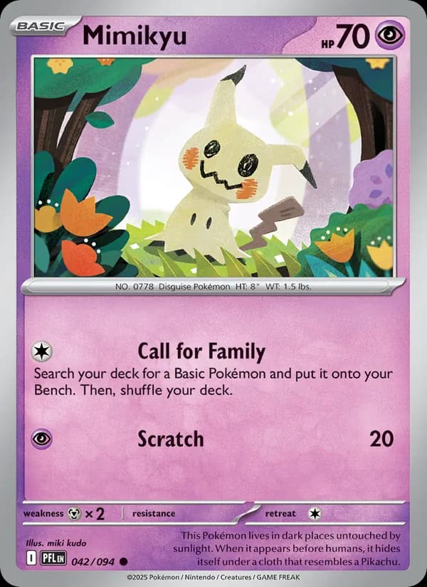 Mimikyu — Phantasmal Flames, Common