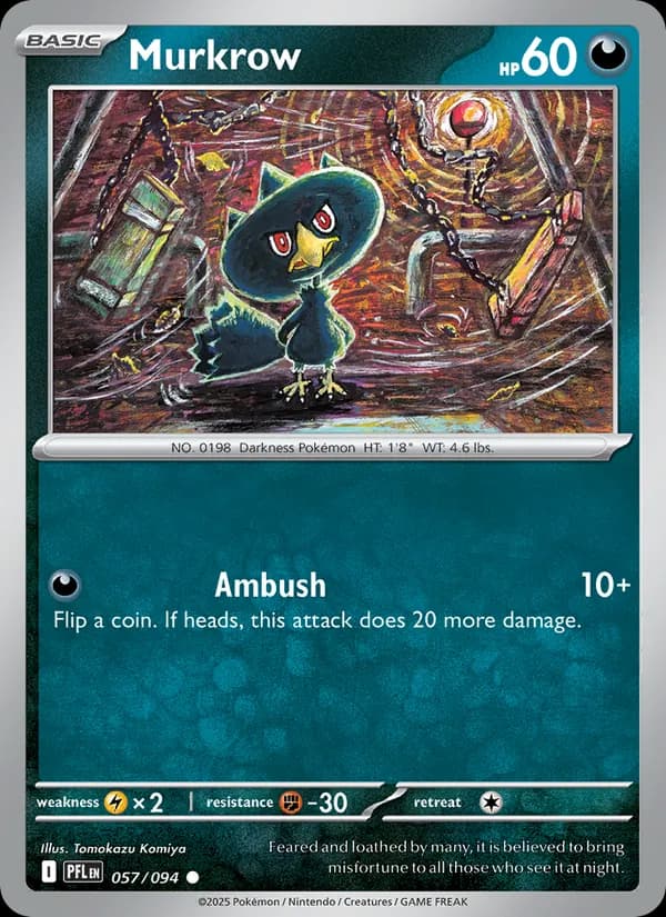 Murkrow — Phantasmal Flames, Common