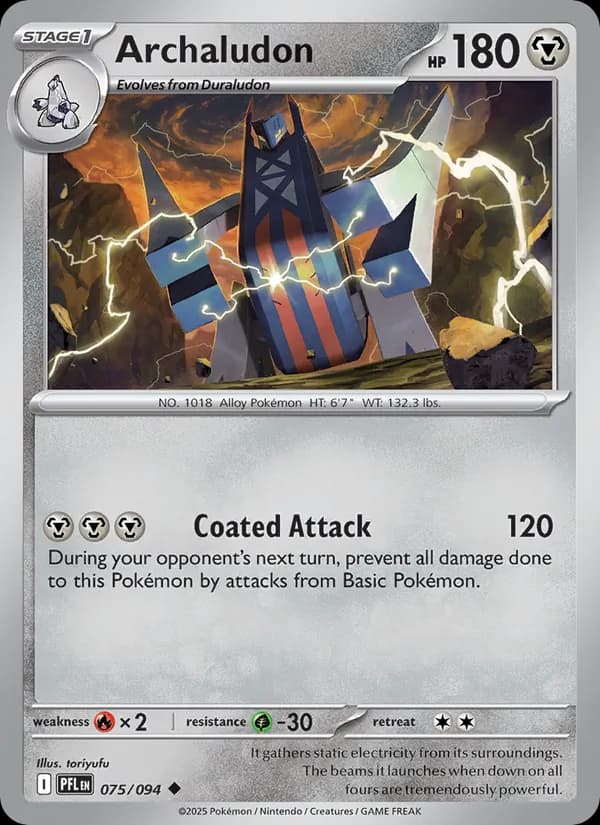 Archaludon — Phantasmal Flames, Uncommon
