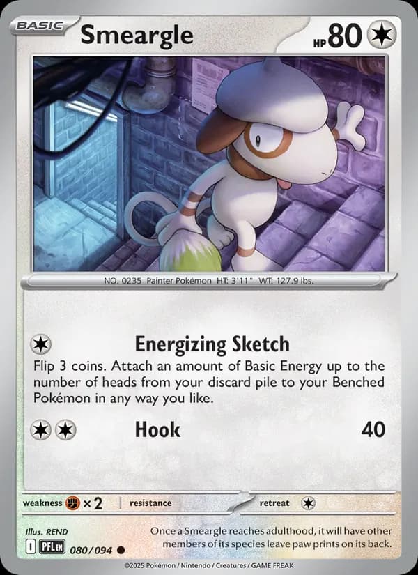 Smeargle — Phantasmal Flames, Common