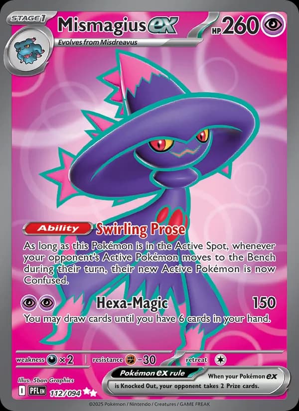 Mismagius ex — Phantasmal Flames, Ultra Rare