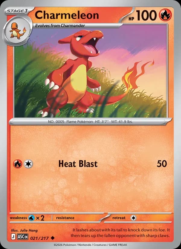 Charmeleon — Ascended Heroes, Uncommon