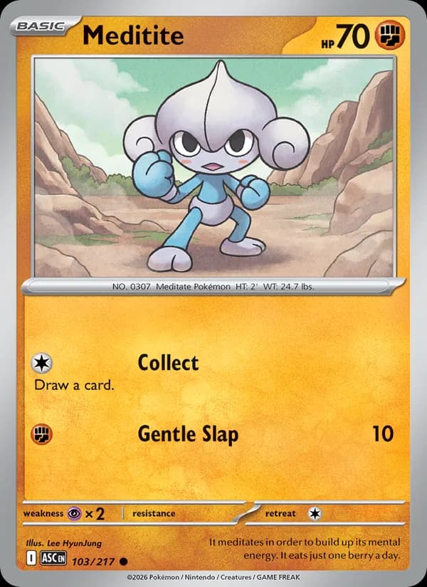 Meditite — Ascended Heroes, Common
