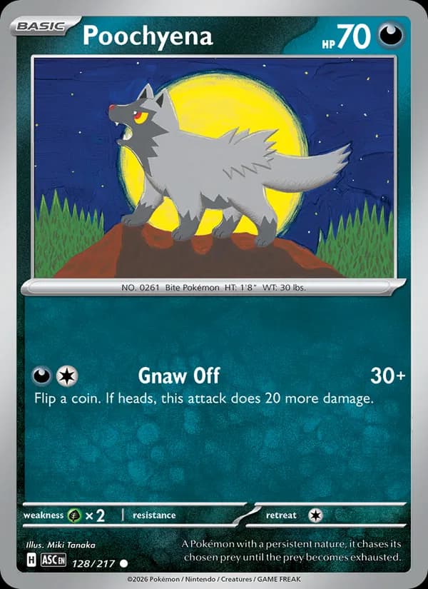 Poochyena — Ascended Heroes, Common