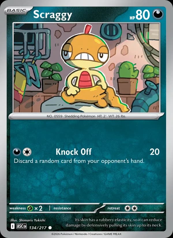 Scraggy — Ascended Heroes, Common