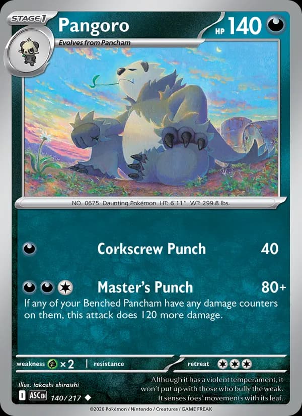 Pangoro — Ascended Heroes, Uncommon