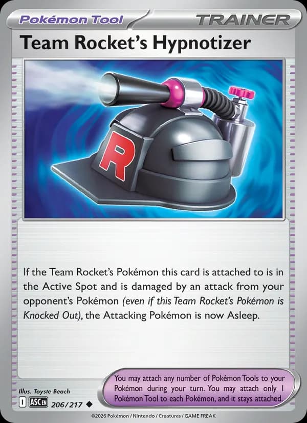 Team Rocket's Hypnotizer — Ascended Heroes, Uncommon