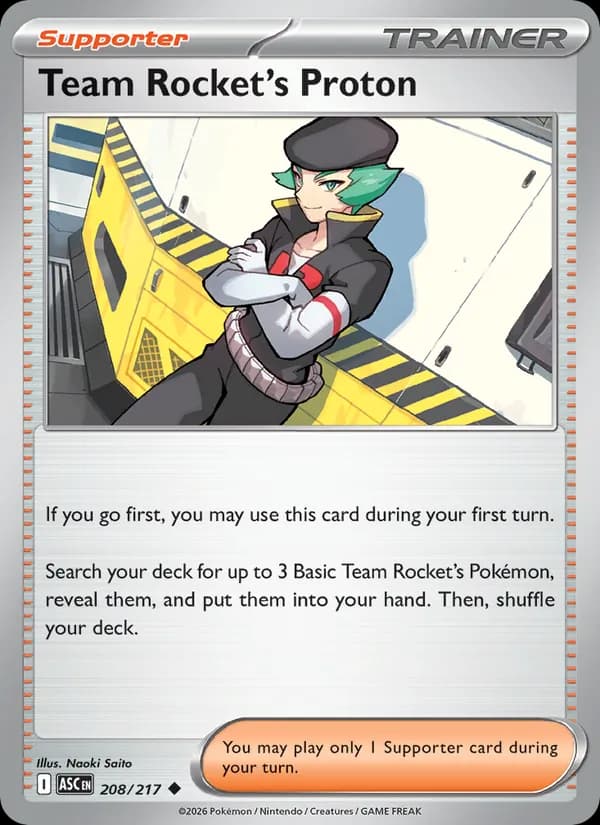 Team Rocket's Proton — Ascended Heroes, Uncommon