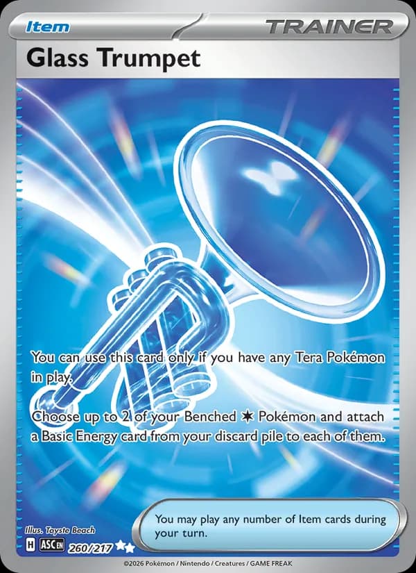 Glass Trumpet — Ascended Heroes, Ultra Rare