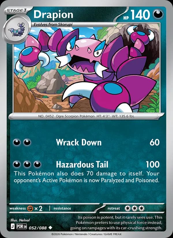 Drapion — Perfect Order, Uncommon