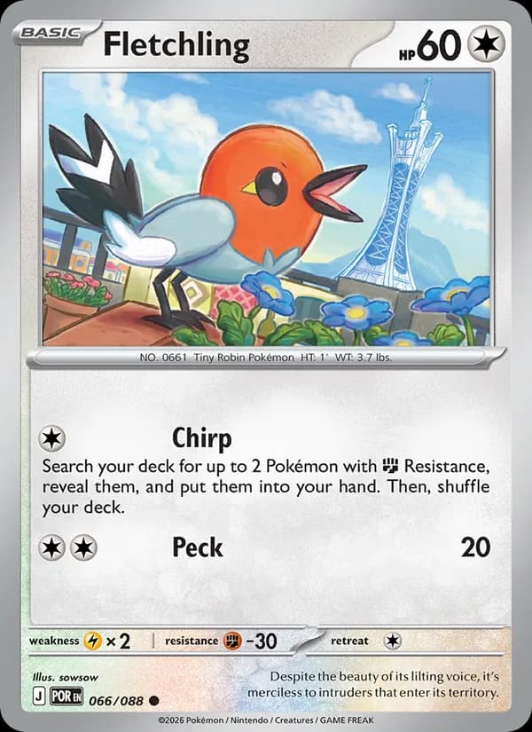 Fletchling — Perfect Order, Common