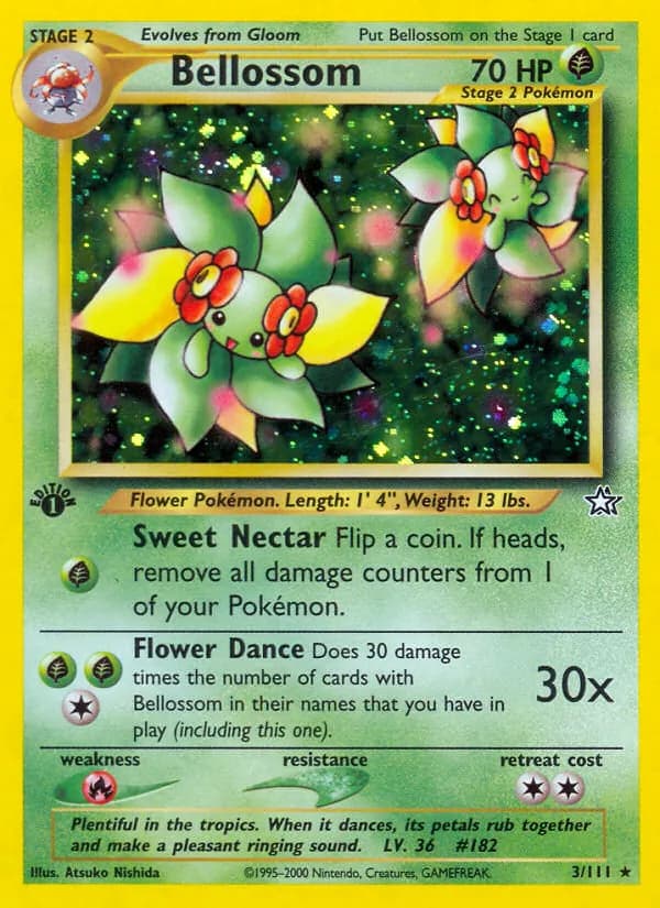 Bellossom — Neo Genesis, Rare