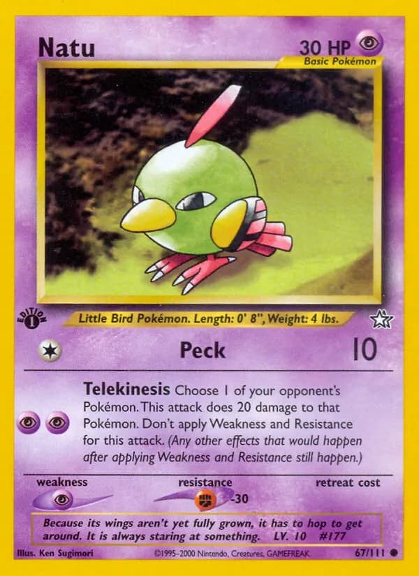 Natu — Neo Genesis, Common