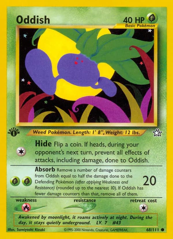 Oddish — Neo Genesis, Common