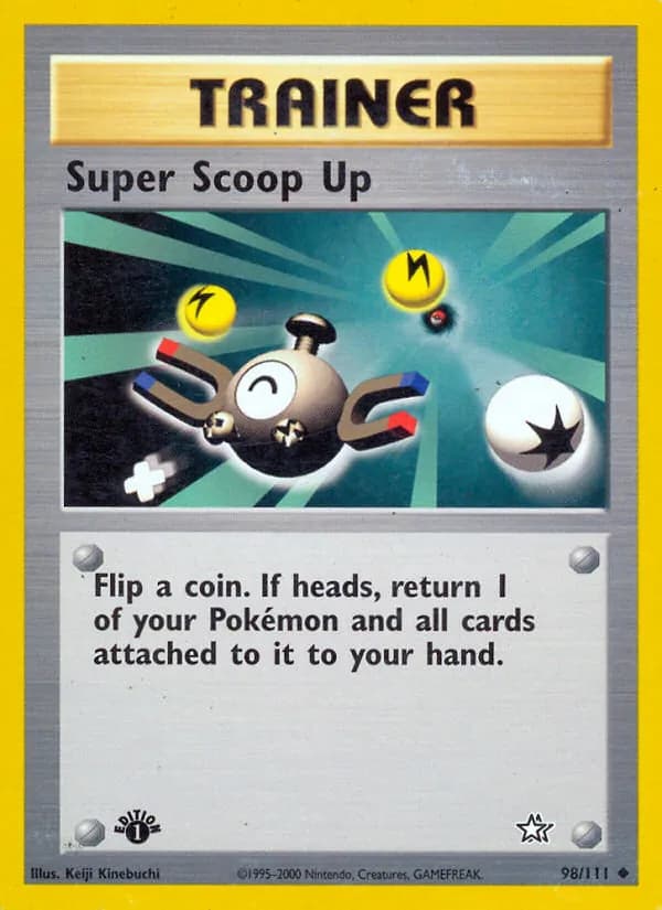 Super Scoop Up — Neo Genesis, Uncommon