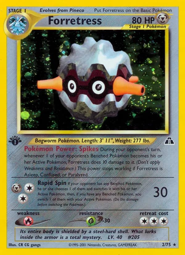 Forretress — Neo Discovery, Rare