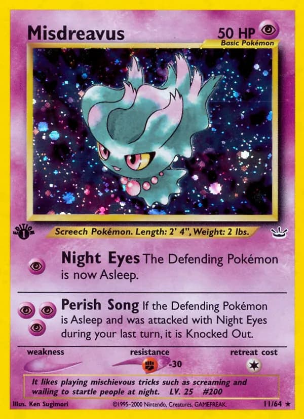 Misdreavus — Neo Revelation, Rare