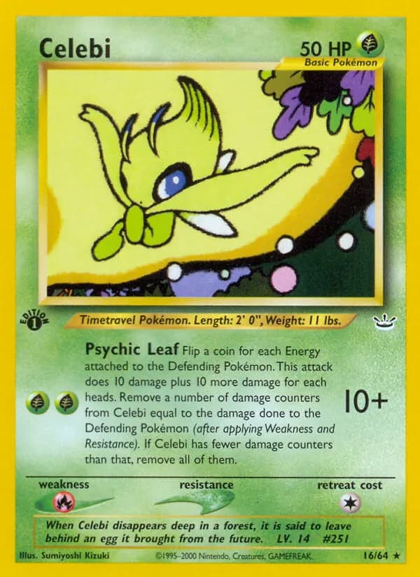 Celebi — Neo Revelation, Rare