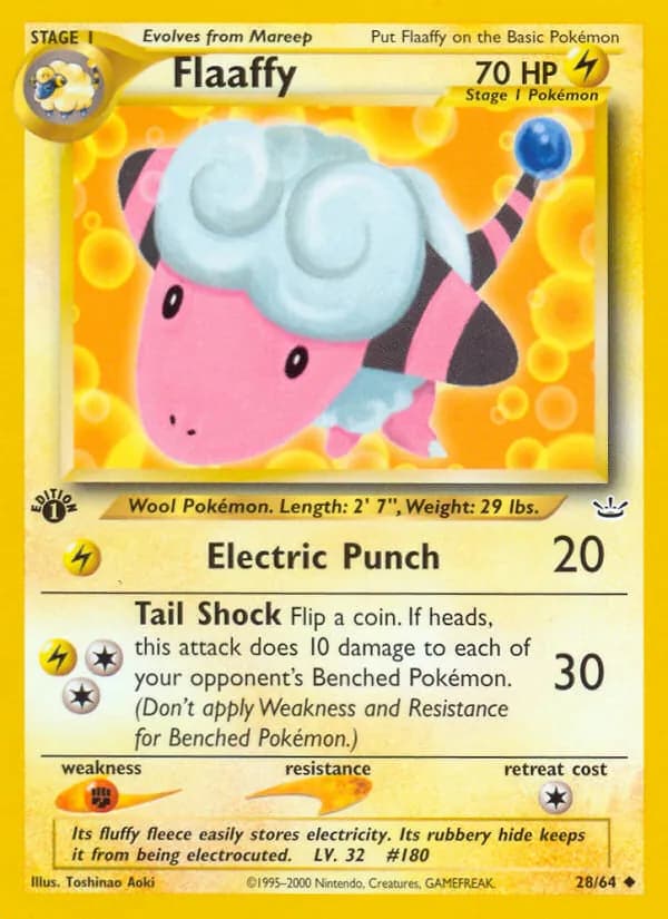 Flaaffy — Neo Revelation, Uncommon