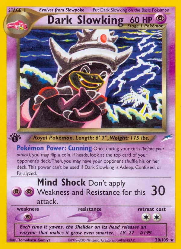 Dark Slowking — Neo Destiny, Rare