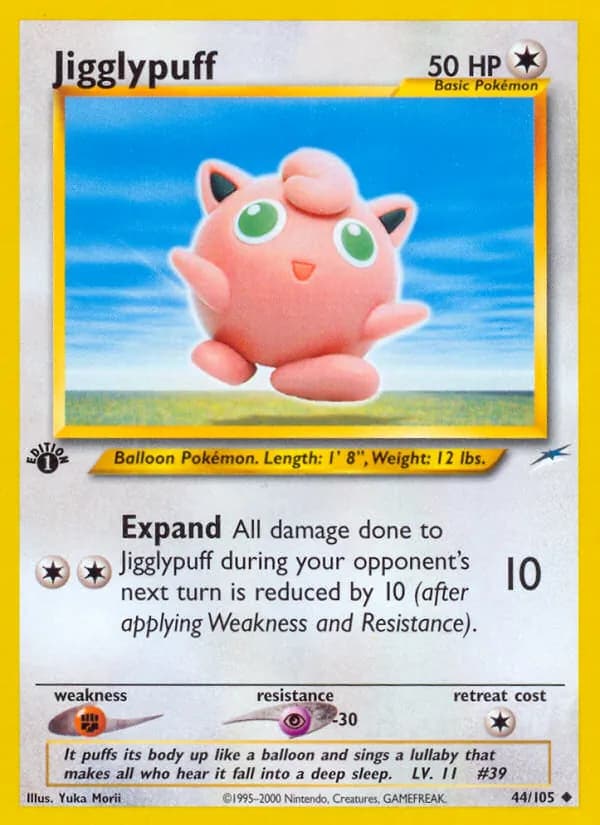 Jigglypuff — Neo Destiny, Uncommon