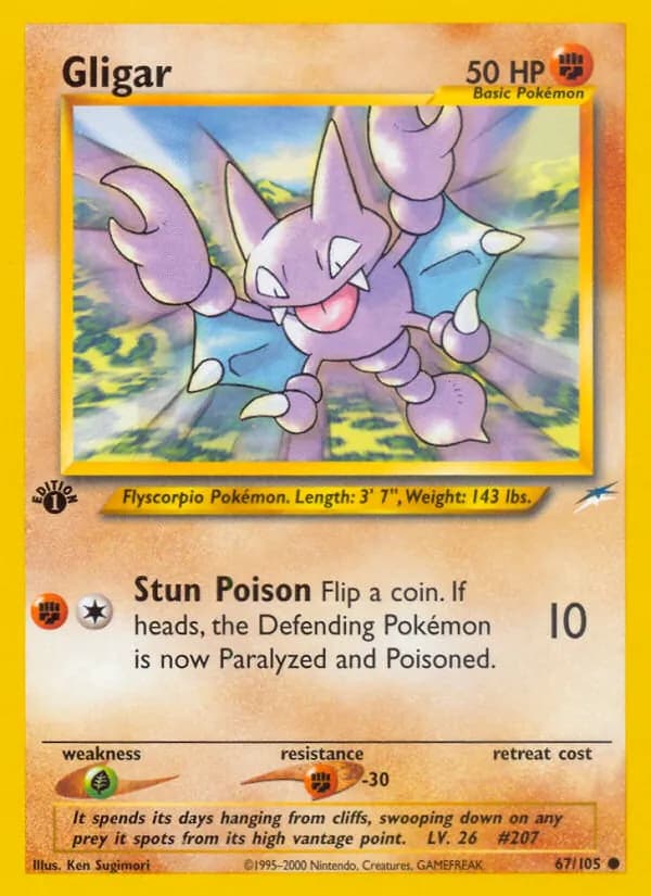 Gligar — Neo Destiny, Common