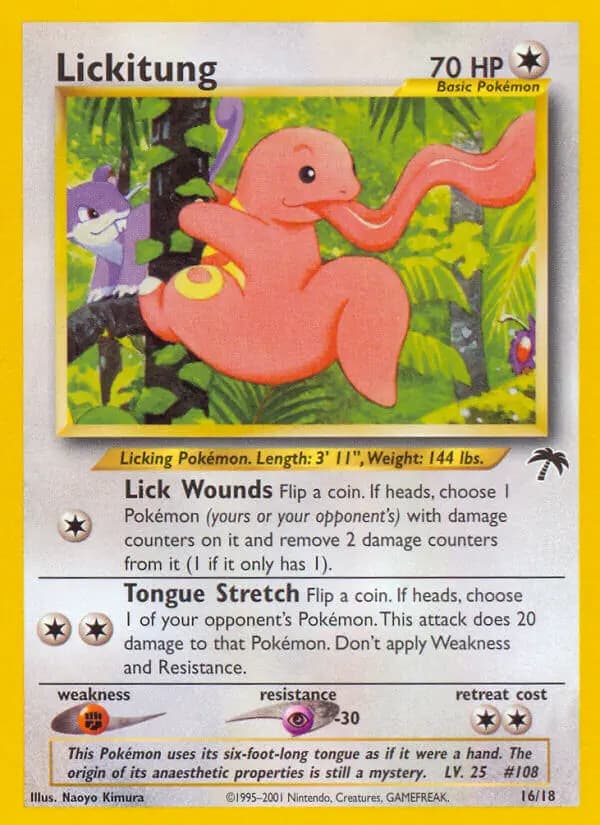 Lickitung — Southern Islands, Common