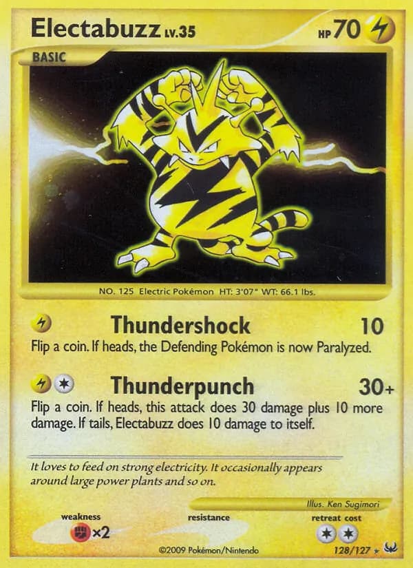 Electabuzz — Platinum, Rare