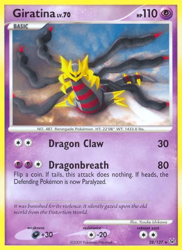 Giratina — Platinum, Rare