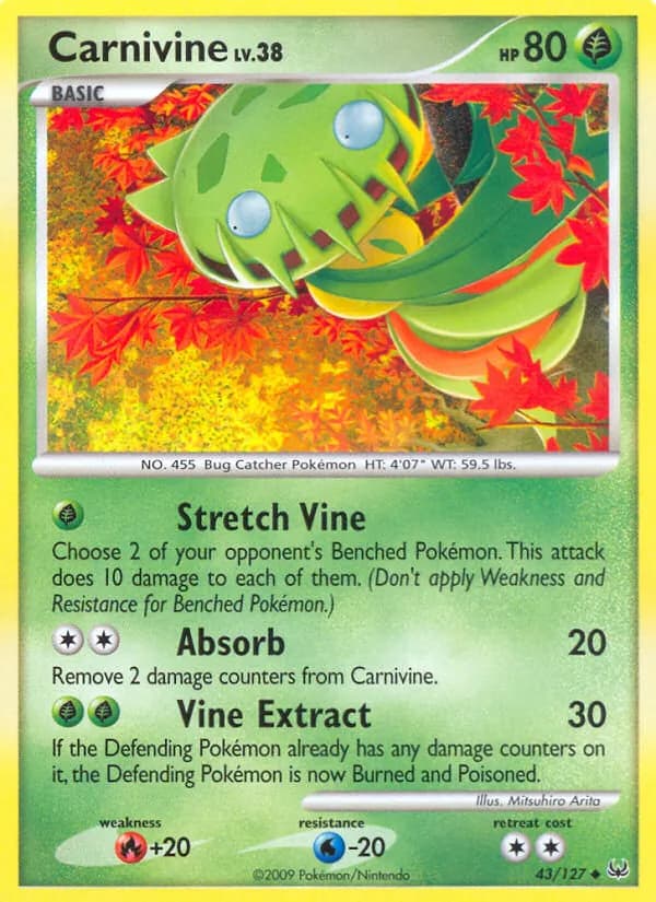 Carnivine — Platinum, Uncommon