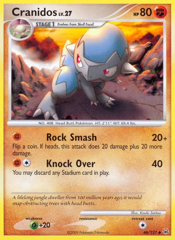 Cranidos — Platinum, Uncommon