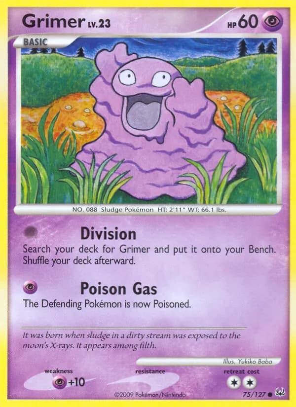 Grimer — Platinum, Common