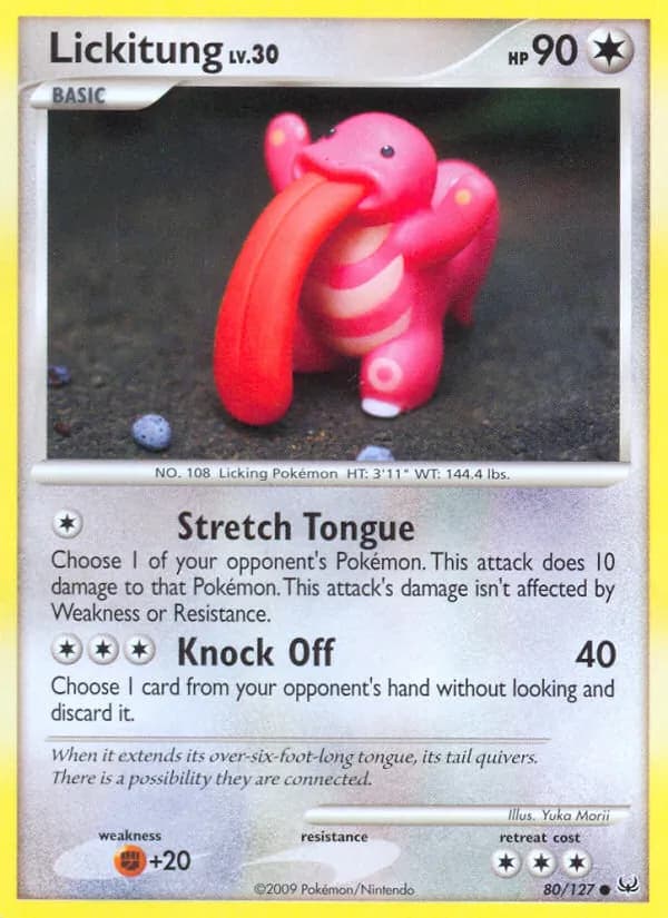 Lickitung — Platinum, Common
